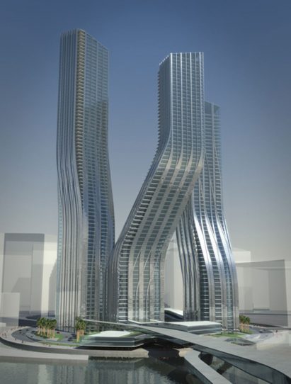 Dancing Towers by Zaha Hadid