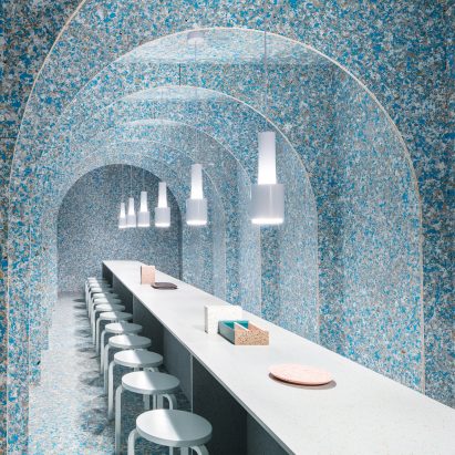 Dezeen's top 10 installations of 2018: Zero Waste Bistro, USA, by Finnish Cultural Institute