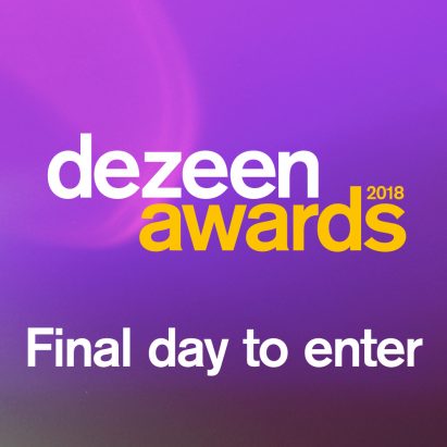 Dezeen Awards deadline today