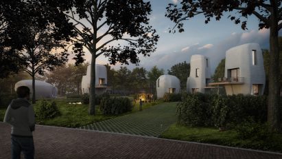 Eindhoven to build "world’s first" 3D-printed houses that people can live inside