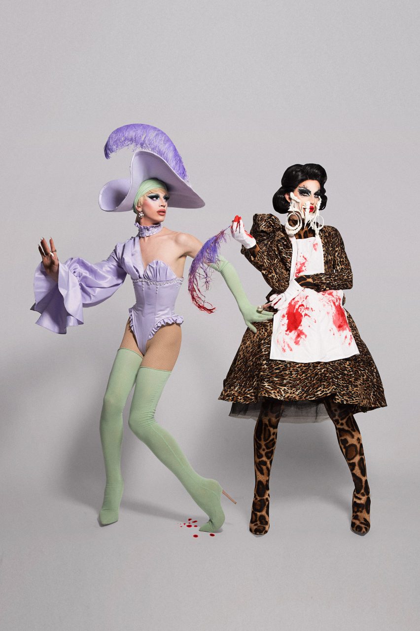 3D printed mask at Rupaul's Drag Race by Kevin Freitas Conlin