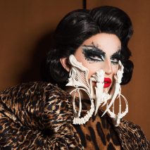 3D printed mask at Rupaul's Drag Race by Kevin Freitas Conlin