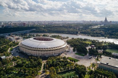 Luzhniki Stadium in Moscow refurbished for World Cup 2018