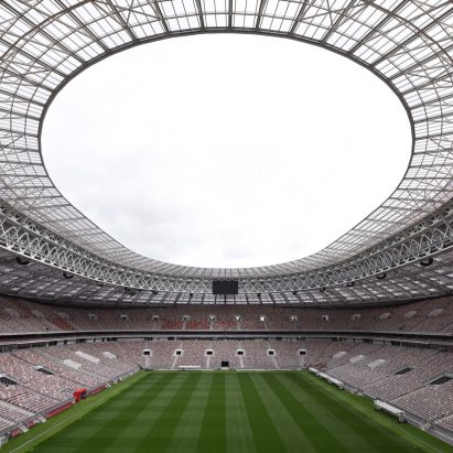 Luzhniki Stadium in Moscow refurbished for World Cup 2018