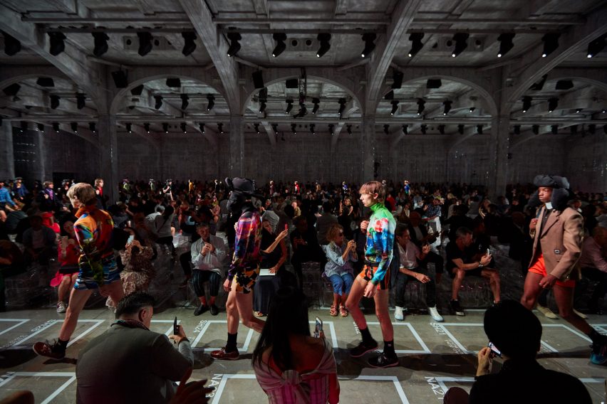 AMO designs Prada's menswear Spring Summer 2019 show