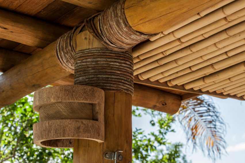 Bamboo House by Vilela Florez
