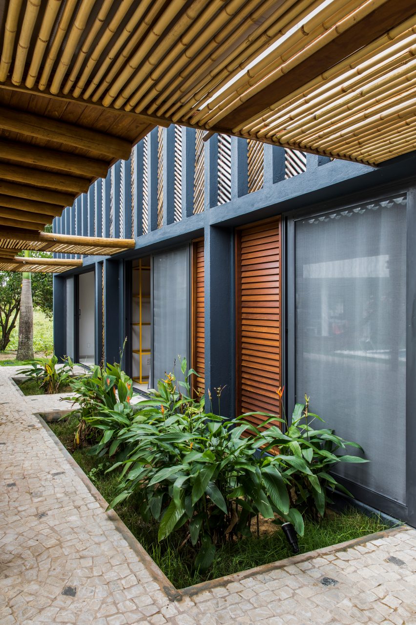 Bamboo House by Vilela Florez
