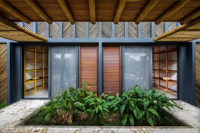 Bamboo House by Vilela Florez