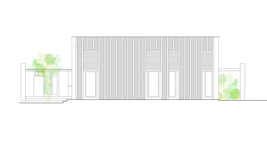 Bamboo House by Vilela Florez