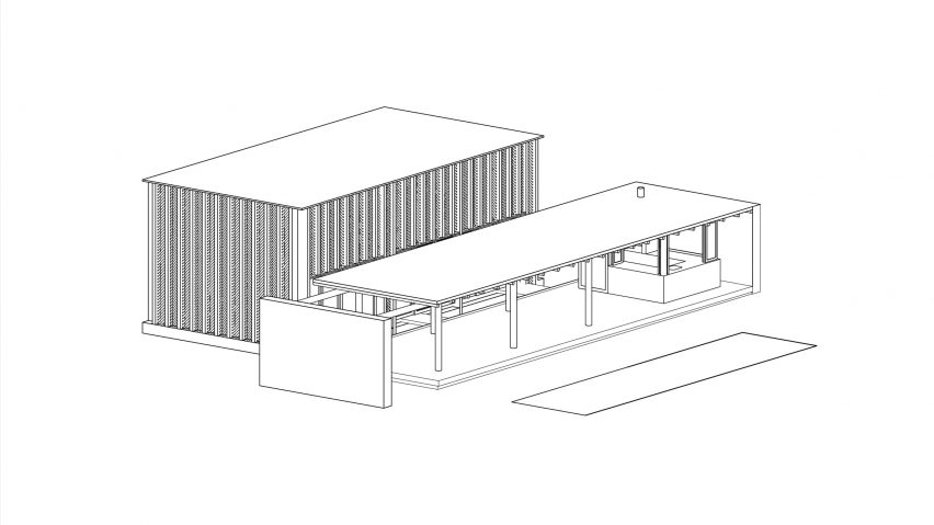 Bamboo House by Vilela Florez