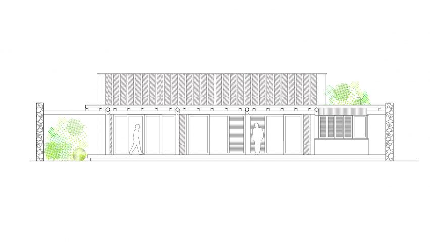 Bamboo House by Vilela Florez