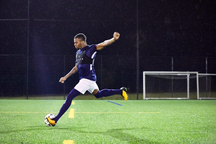 Benjamin Hubert designs wearable device for aspiring football players