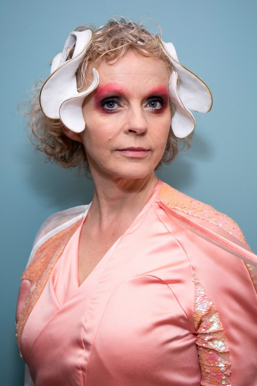 Björk's Utopia tour headpieces made to resemble orchids and bones, says designer James Merry