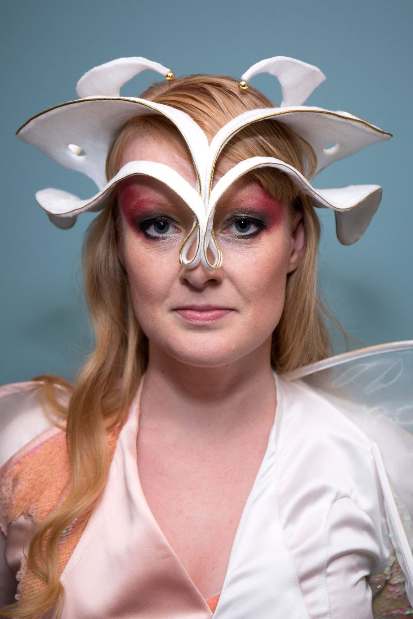 Björk's Utopia tour headpieces made to resemble orchids and bones, says designer James Merry