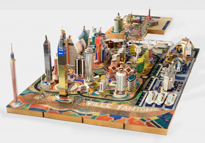 Bodys Isek Kingelez exhibition at MoMA