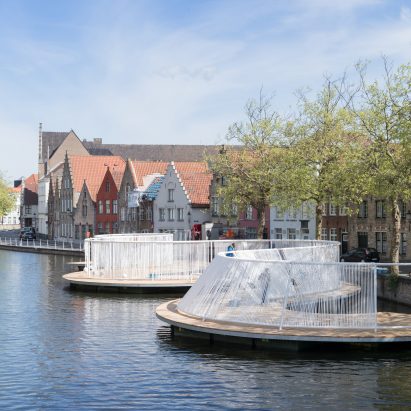 Bruges Triennale pavilions