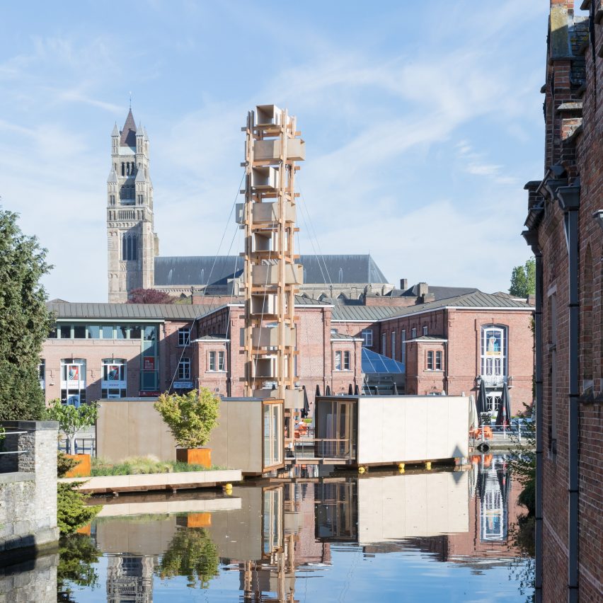 Bruges Triennale pavilions