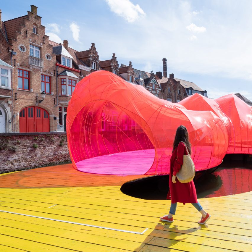 Bruges Triennale pavilions
