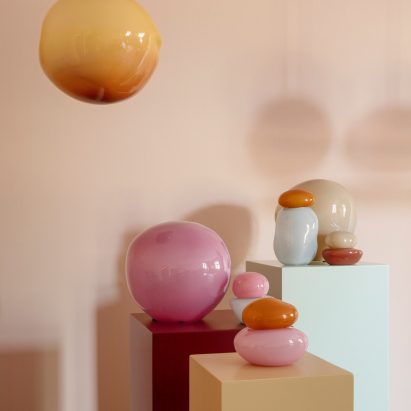 Helle Mardahl designs Candy Collection lamps based on childhood memories of sweet shops