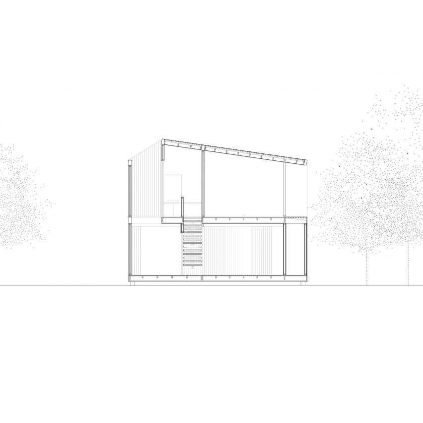 Casa La Roja by Felipe Assadi Arquitectos