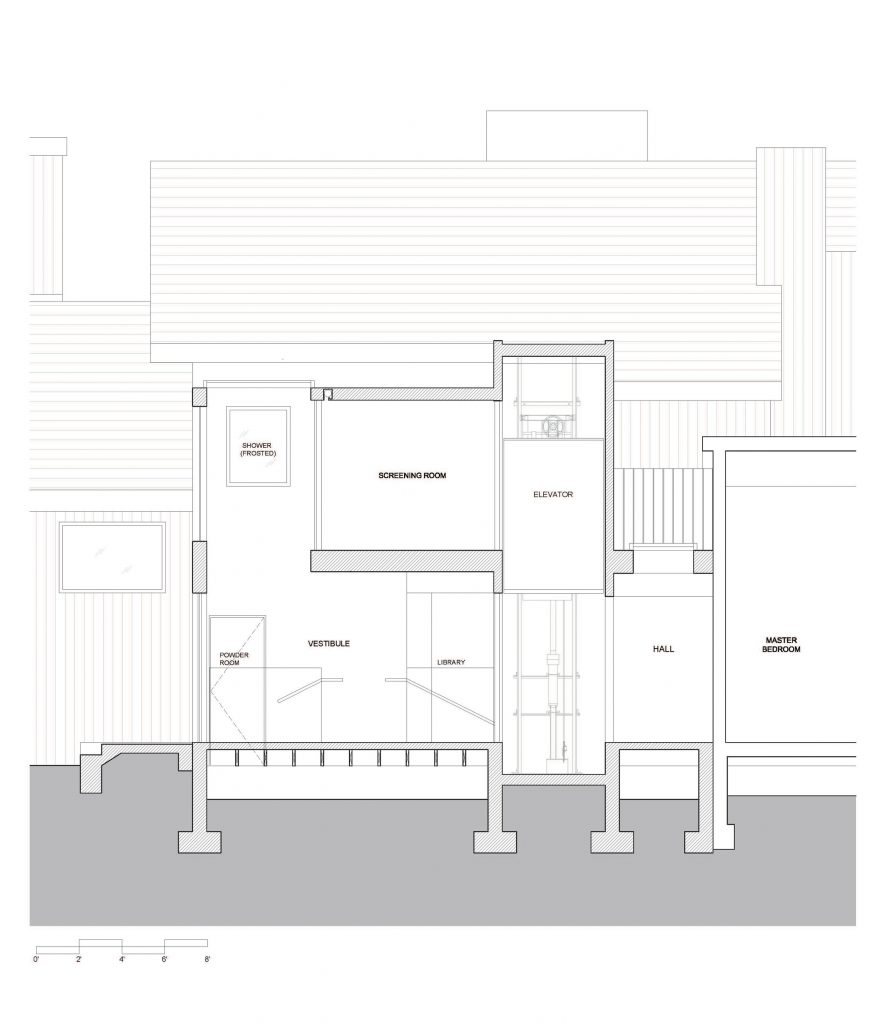 Case Room house by Geoffrey von Oeyen
