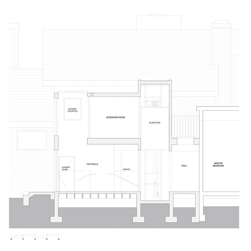 Case Room house by Geoffrey von Oeyen