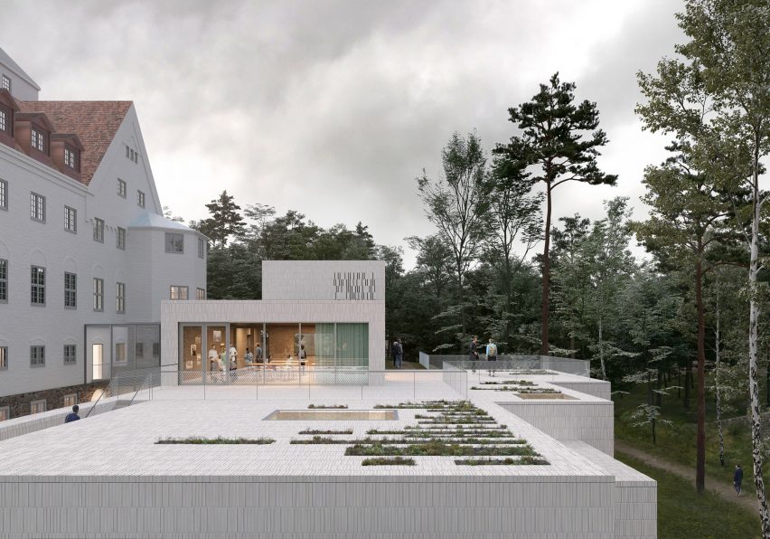 Center for Studies of Holocaust extension by Transborder Studio