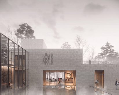 Center for Studies of Holocaust extension by Transborder Studio