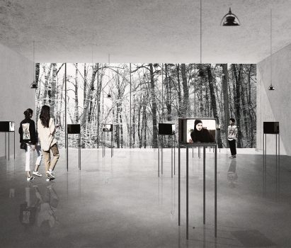 Center for Studies of Holocaust extension by Transborder Studio