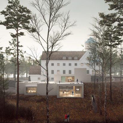 Center for Studies of Holocaust extension by Transborder Studio