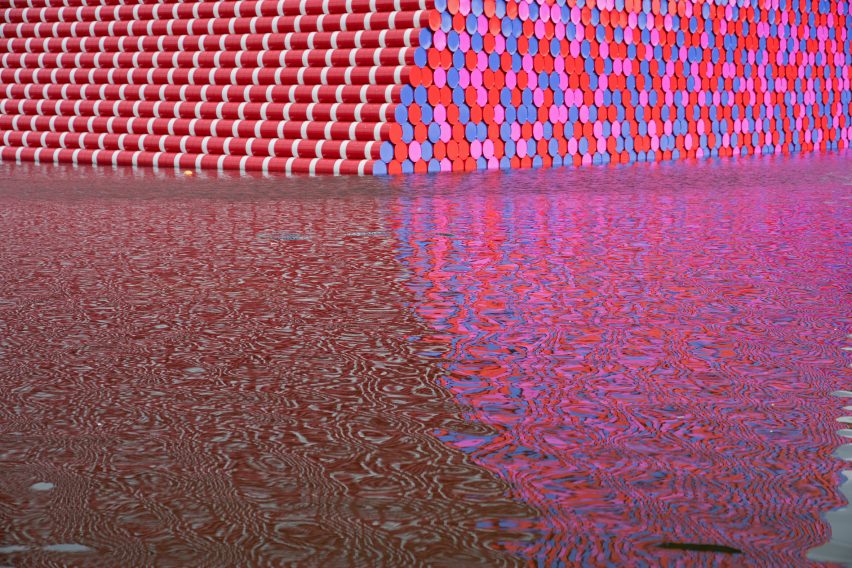 Christo's The London Mastaba at the Serpentine