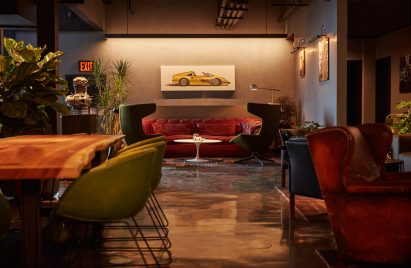 Classic Car Club Manhattan Pier 76 by Marc Thorpe Design