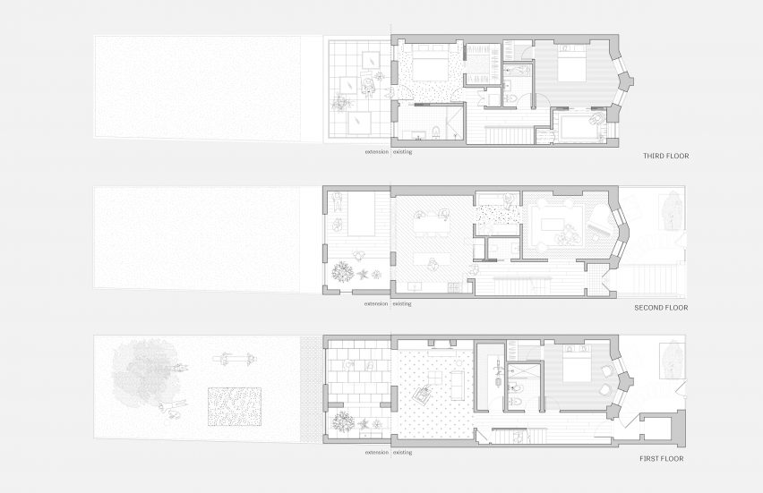 Extended Townhouse by vonDALWIG Architecture