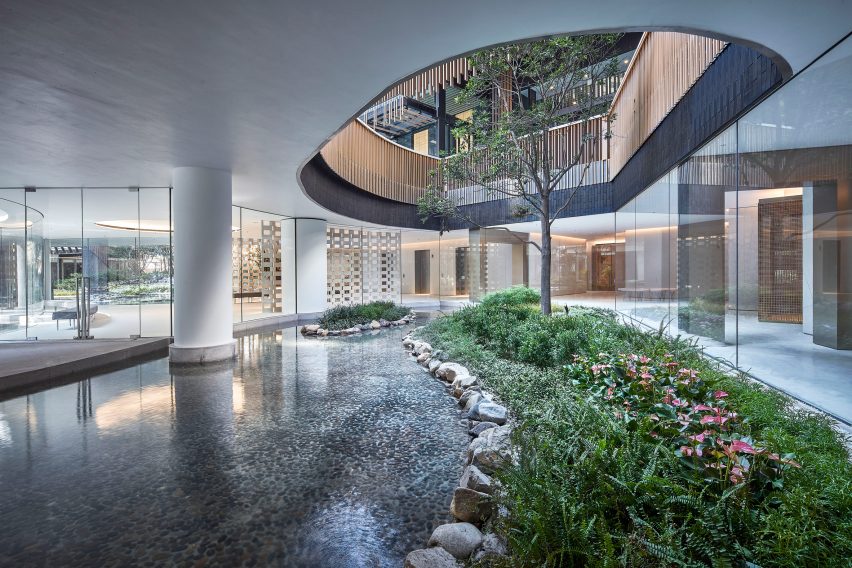 Fleur Pavilia clubhouse by New World Development