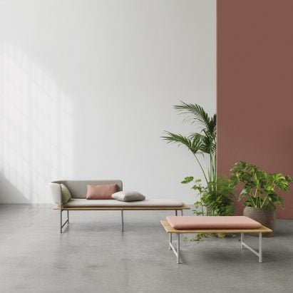 Cecilie Manz designs minimal furniture for "relaxed moments"