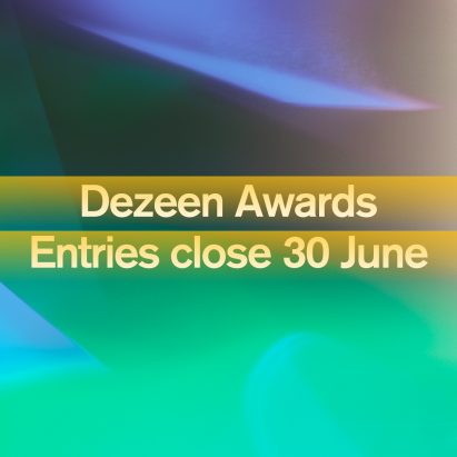 Dezeen Awards entries close on 30 June