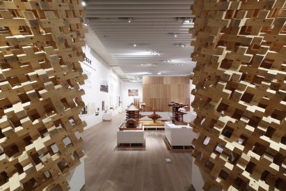 Japan in Architecture at Mori Art Museum, photograph by Koroda Takeru