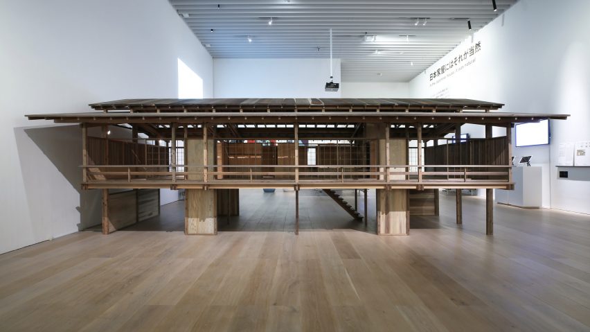 Japan in Architecture at Mori Art Museum, photograph by Koroda Takeru