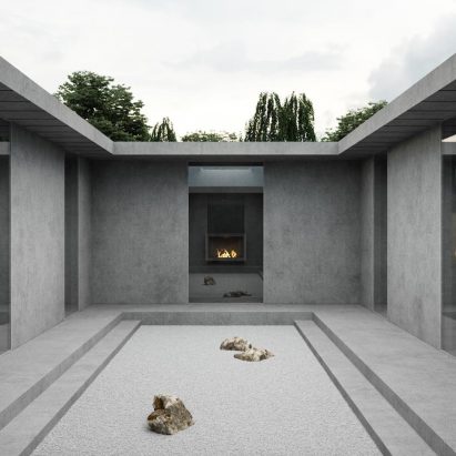 Low-income housing by Yeezy Home