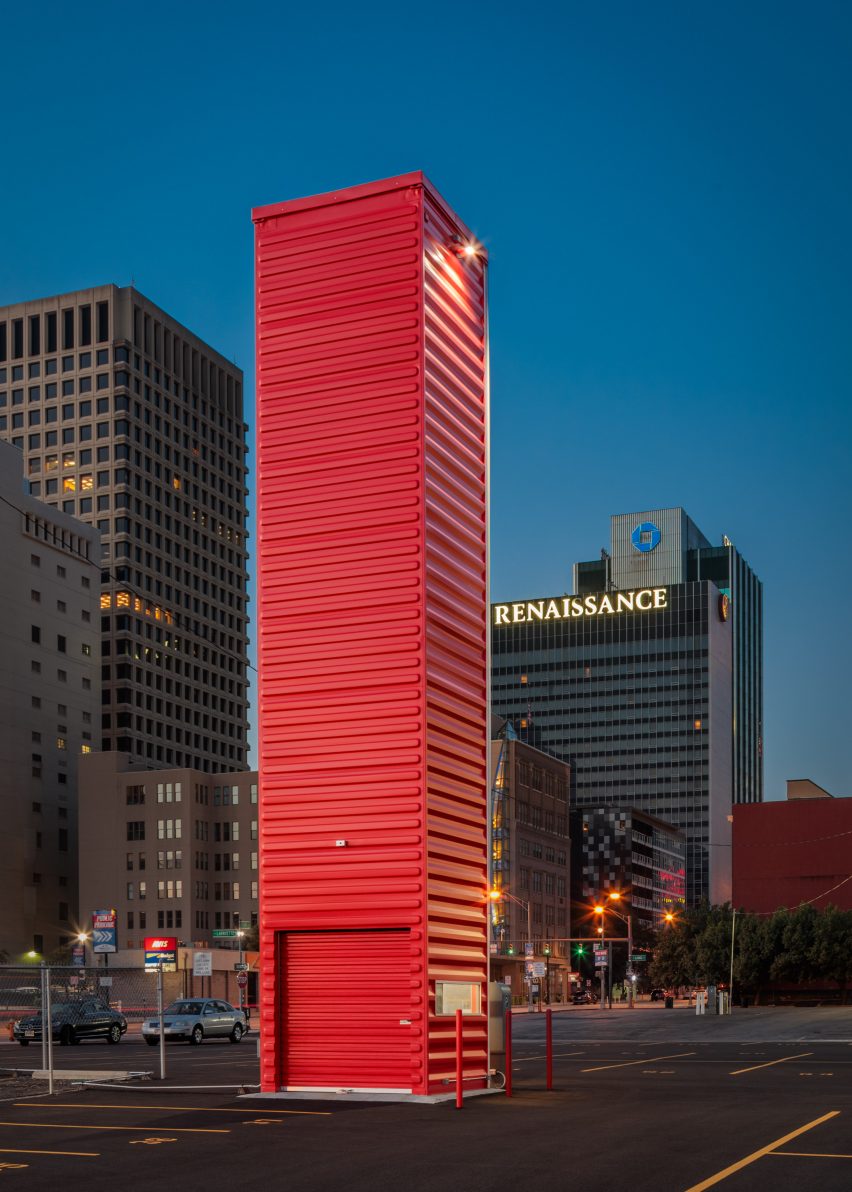 MicroTower Parking Booth by JBAD