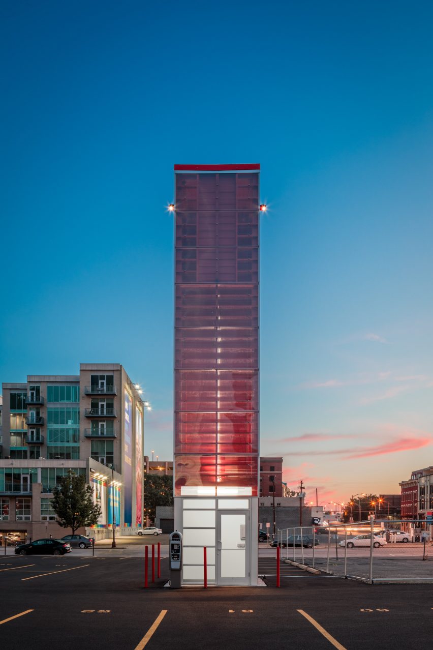 MicroTower Parking Booth by JBAD
