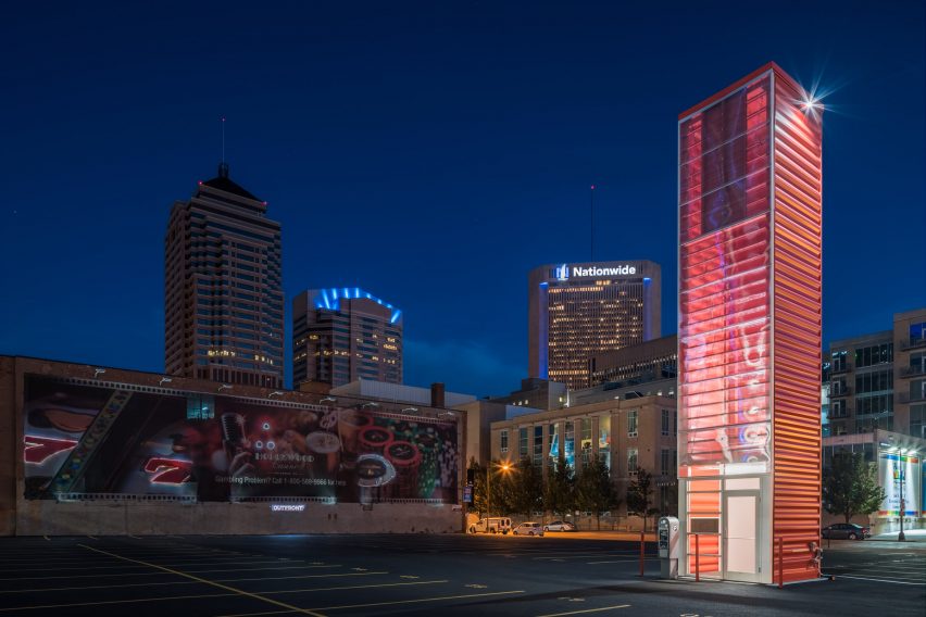 MicroTower Parking Booth by JBAD