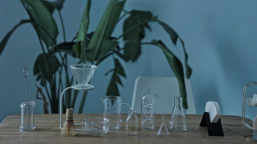 Ying Wang’s tea ceremony installation makes bioplastic using milk and vinegar