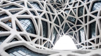 Morpheus hotel by Zaha Hadid Architects, photo by Ivan Dupont