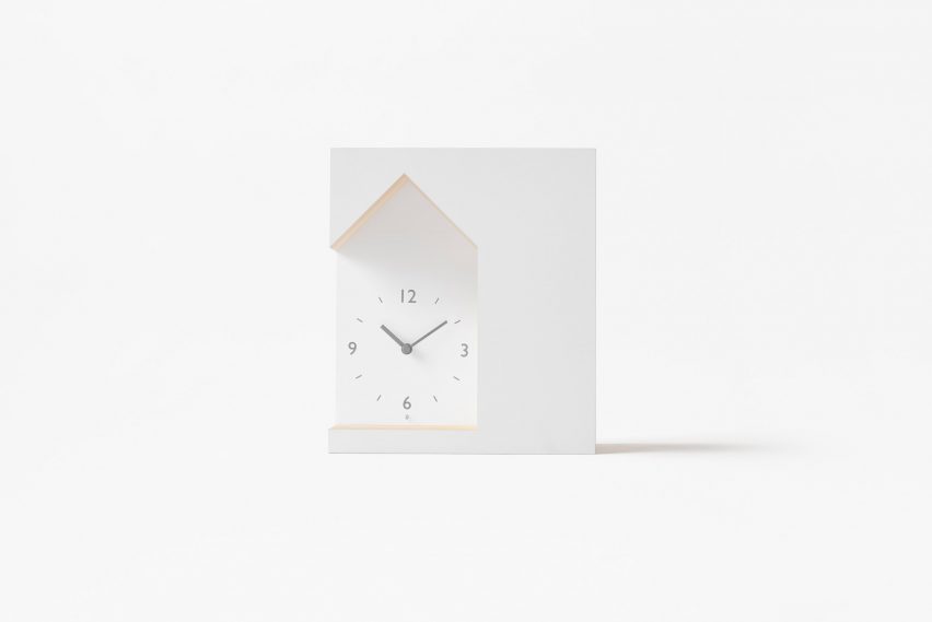 Nendo designs collection of unconventional cuckoo clocks