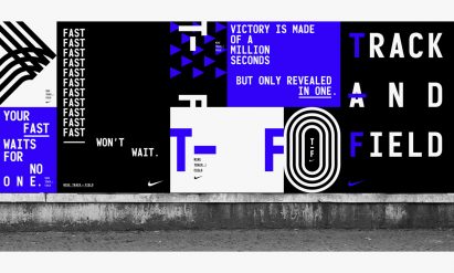 Leeds-based creative agency Studio Build has created a new look for Nike's Track+Field 2018 line.