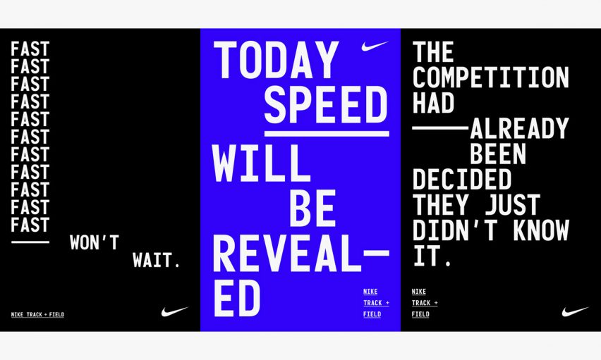 Leeds-based creative agency Studio Build has created a new look for Nike's Track+Field 2018 line.  