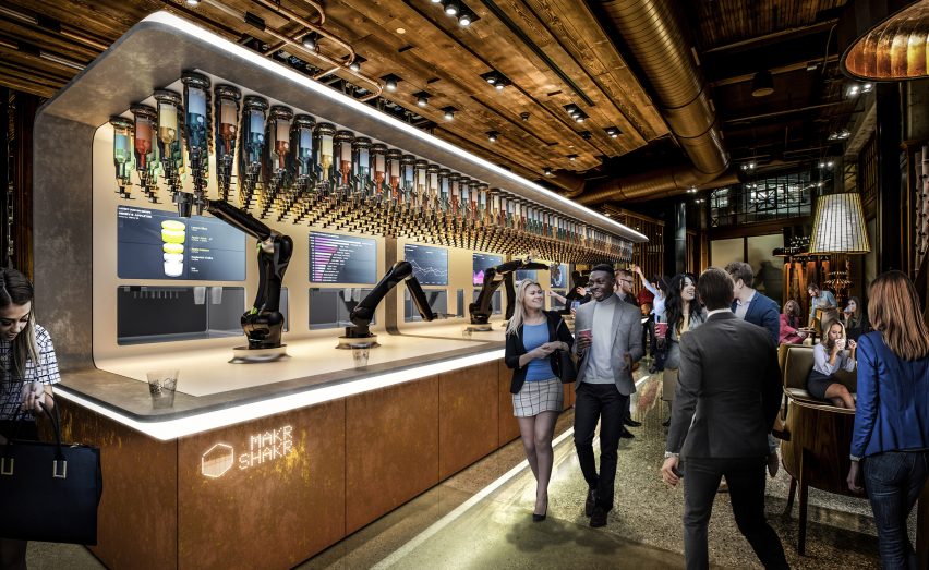 Nino robotic bartender can make “any drink in seconds”