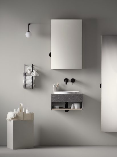 Note Design Studio create compact bathroom furniture for Lagom