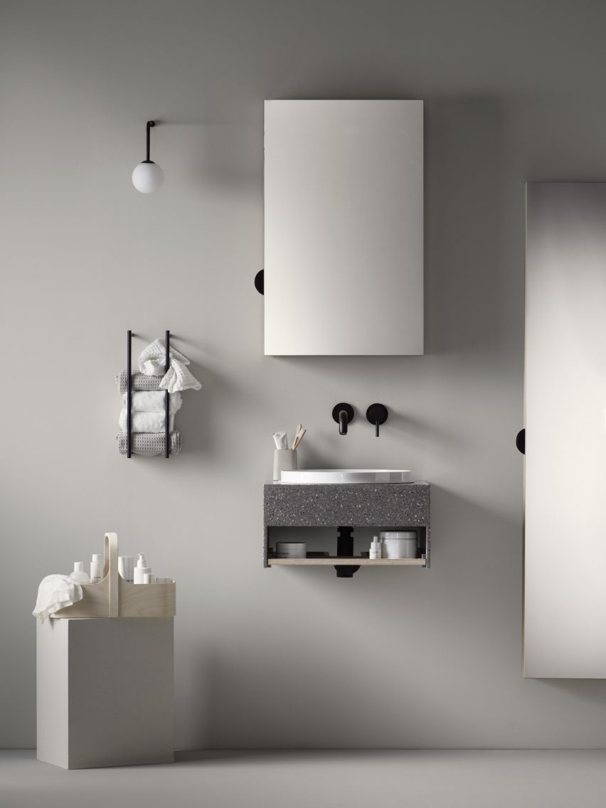 Note Design Studio create compact bathroom furniture for Lagom